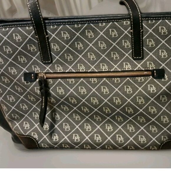 Dooney & Bourke Charleston Tote width 16", height 10" - Picture 5 of 14